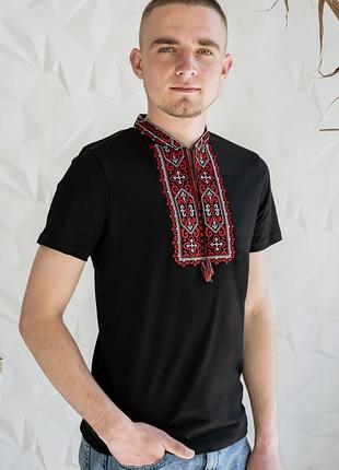 Новинка вишитої чоловічої футболки чф-02