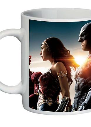 Чашка лига справедливости (кружка supercup justice league 002)