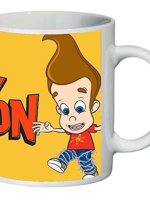 Чашка приключения джимми нейтрона (кружка the adventures of jimmy neutron -003)