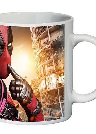Чашка дедпул (кружка supercup deadpool 007)