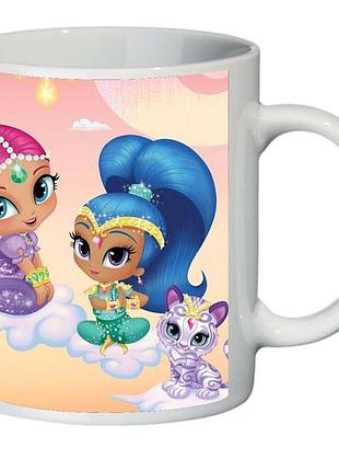 Чашка шиммер и шайн (кружка supercup shimmer & shine 0012)