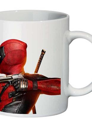 Чашка росомаха и дедпул (кружка supercup wolverine deadpool 0035)