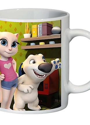 Чашка говорящий том и друзья (кружка supercup talking tom 001)