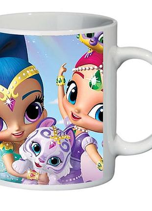 Чашка шиммер и шайн (кружка supercup shimmer & shine 0011)