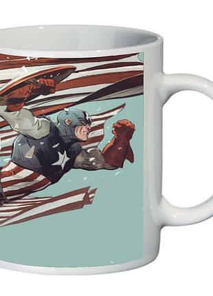 Чашка капітан америка (кухоль supercup captain america 002)