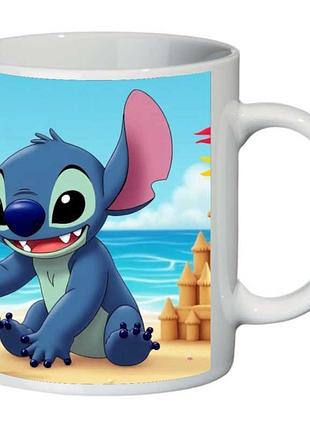 Чашка лило и стич (кружка supercup lilo & stitch 003)