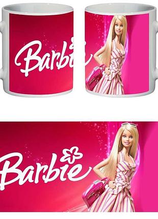 Чашка барби (кружка supercup barbie 0011)