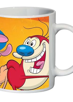 Чашка шоу рена и стимпи (кружка the ren & stimpy show -003)