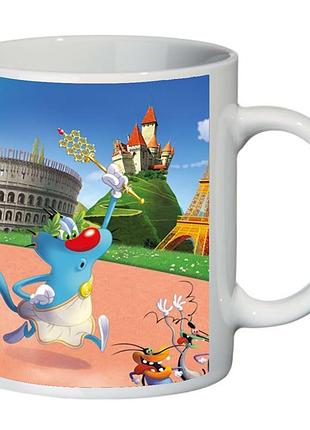 Чашка огги и тараканы (кружка supercup oggy and the cockroaches 001)