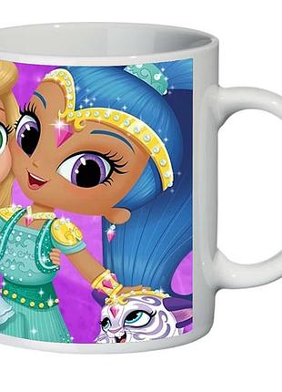 Чашка шиммер и шайн (кружка supercup shimmer & shine 007)