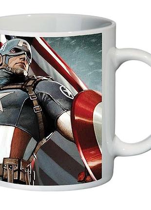 Чашка капітан америка (кухоль supercup captain america 003)