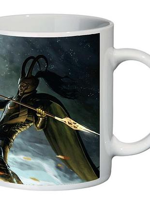 Чашка локі марвел (кухоль supercup loki 003)