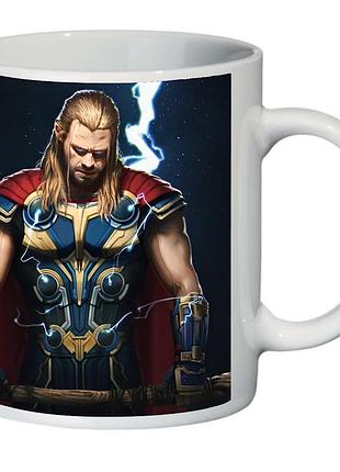 Чашка тор марвел (мережка supercup thor 005)