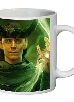 Чашка локі марвел (мережка supercup loki 006)