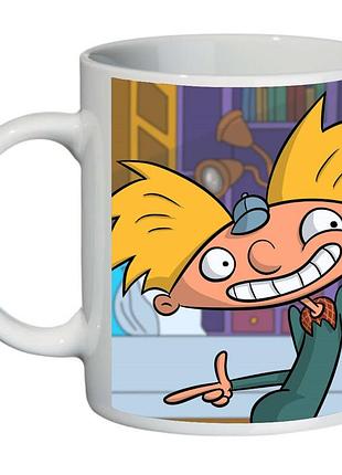 Чашка эй арнольд (кружка hey arnold -007)