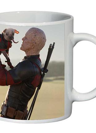 Чашка росомаха и дедпул (кружка supercup wolverine deadpool 0028)