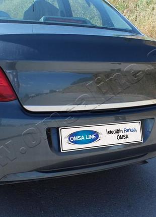 Накладка хромированная на кромку багажника peugeot 301 2012-, omsaline, 5715052