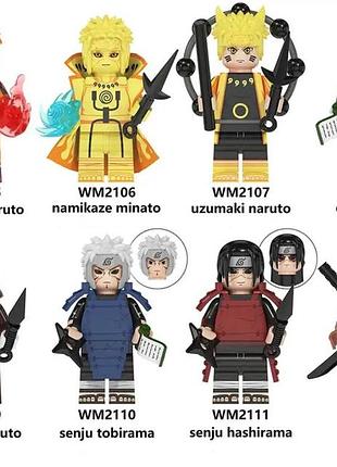 Фігурки naruto наруто аніме anime 8 штук