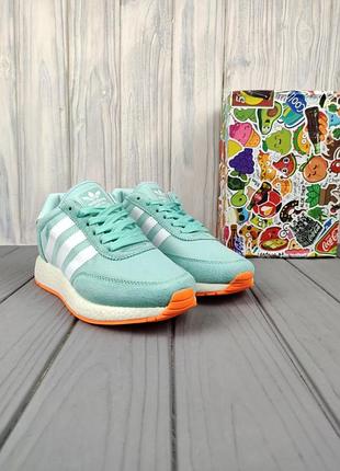 Adidas iniki turquoise orange