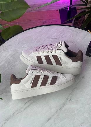 Adidas campus 00s beige женские кроссовки