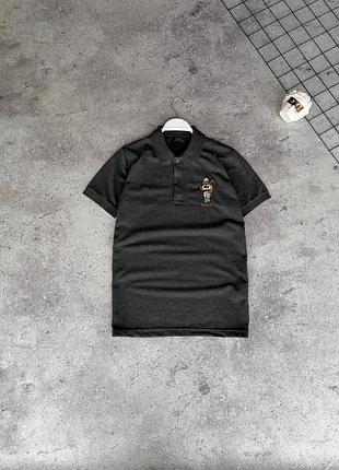 Стильная мужская футболка поло ralph lauren/качественная футболка на лето