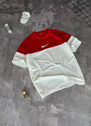 Стильна футболка найк оверсайз/футболка nike на літо
