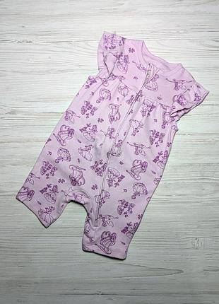 Нежный ромпер/песочник на молнии для девочки primark disney princess