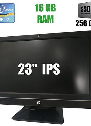 Моноблок hp elite one 800 g1 / 23" (1920х1080) led ips / intel core i7-4790s (4(8)ядра по 3.2 - 4.0 ghz) / 16 gb ddr3 / 256 gb ssd