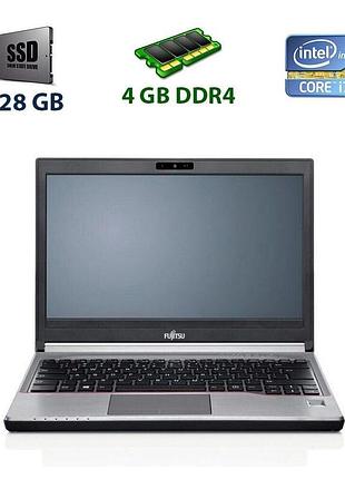 Ноутбук (б-класс) fujitsu lifebook e746 / 14" (1920х1080) ips led / intel core i7-6600u (2 (4) ядра по 2.6 - 3.4 ghz) / 4 gb ddr4