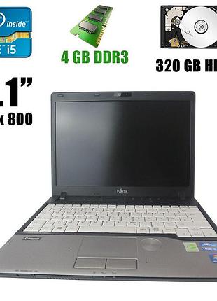 Fujitsu lifebook p702 / 12.1" / 1280x800 (16:10) / intel® core™ i5-3320m (2(4)ядра по 2.6 - 3.3ghz) / 4gb ddr3 / 320gb hdd / vga,