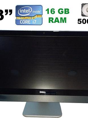 Моноблок dell 9020 / 23" (1920x1080) / intel core i7-4770 (4(8) ядра по 3.4 - 3.9 ghz) / 16 gb ddr3 / 500 gb hdd / intel hd