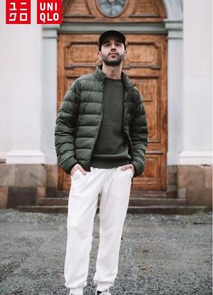 Ультралегкая пуховая куртка uniqlo