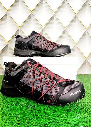 Треккинговые кроссовки salewa gore-tex
