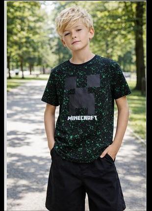 Стильная футболка minecraft primark