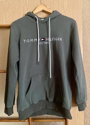 Tommy hilfiger худі толстовка на флісі