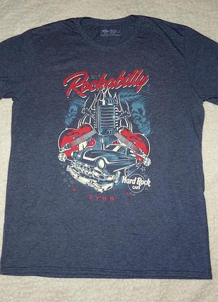 Футболка rackabilly от hard rock cafe - оригинал