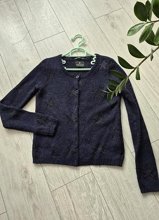 Кардиган жіночий стильний базовий з мохером maison scotch