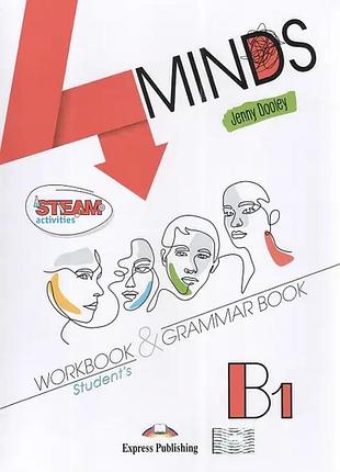 Англійська мова. 4 minds b1 workbook and grammar with digibooks app