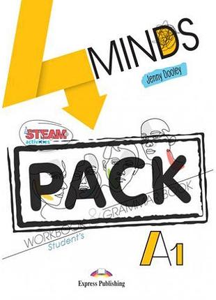 Англійська мова. 4minds a1 student's workbook and grammar (with digibooks app)