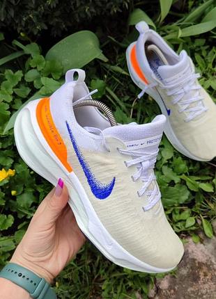 Бомбезные кроссовки nike zoomx invincible run flyknit 3
