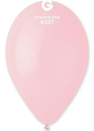 Латексные шарики пастель пудрово-розовый marshmallow pink