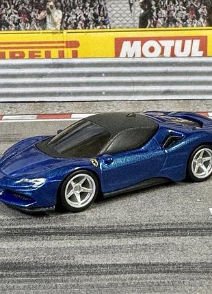 Машинка модель hot wheels ferrari sf90 stradale grey 5