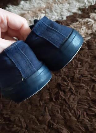 Синие кеды,мокасины!! 5