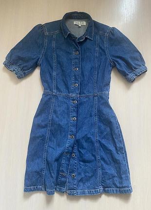 Джинс сукня котон  на ґудзики jack wills