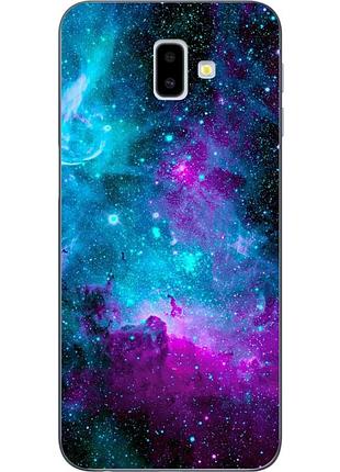 Силиконовый чехол для samsung j6 plus galaxy j610 с рисунком космос