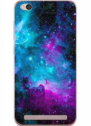Силиконовый чехол для xiaomi redmi 5a с рисунком млечный путь