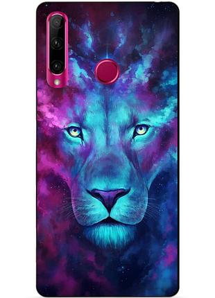 Чехол силиконовый для huawei honor 10i с рисунком космический лев