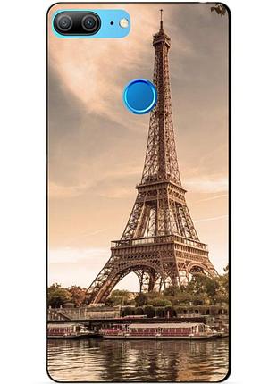 Чохол силіконовий для huawei honor 9 lite з малюнком париж