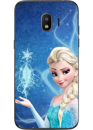 Силіконовий чохол бампер для samsung j2 2018 galaxy j250 з малюнком ельза