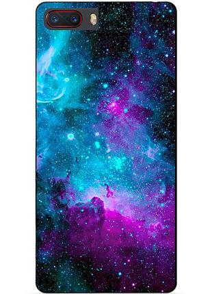 Чохол силіконовий для zte nubia m2 з малюнком галактика